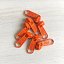 CURSOR PARA CREMALLERA NYLON DE 5 mm NARANJA MANGO